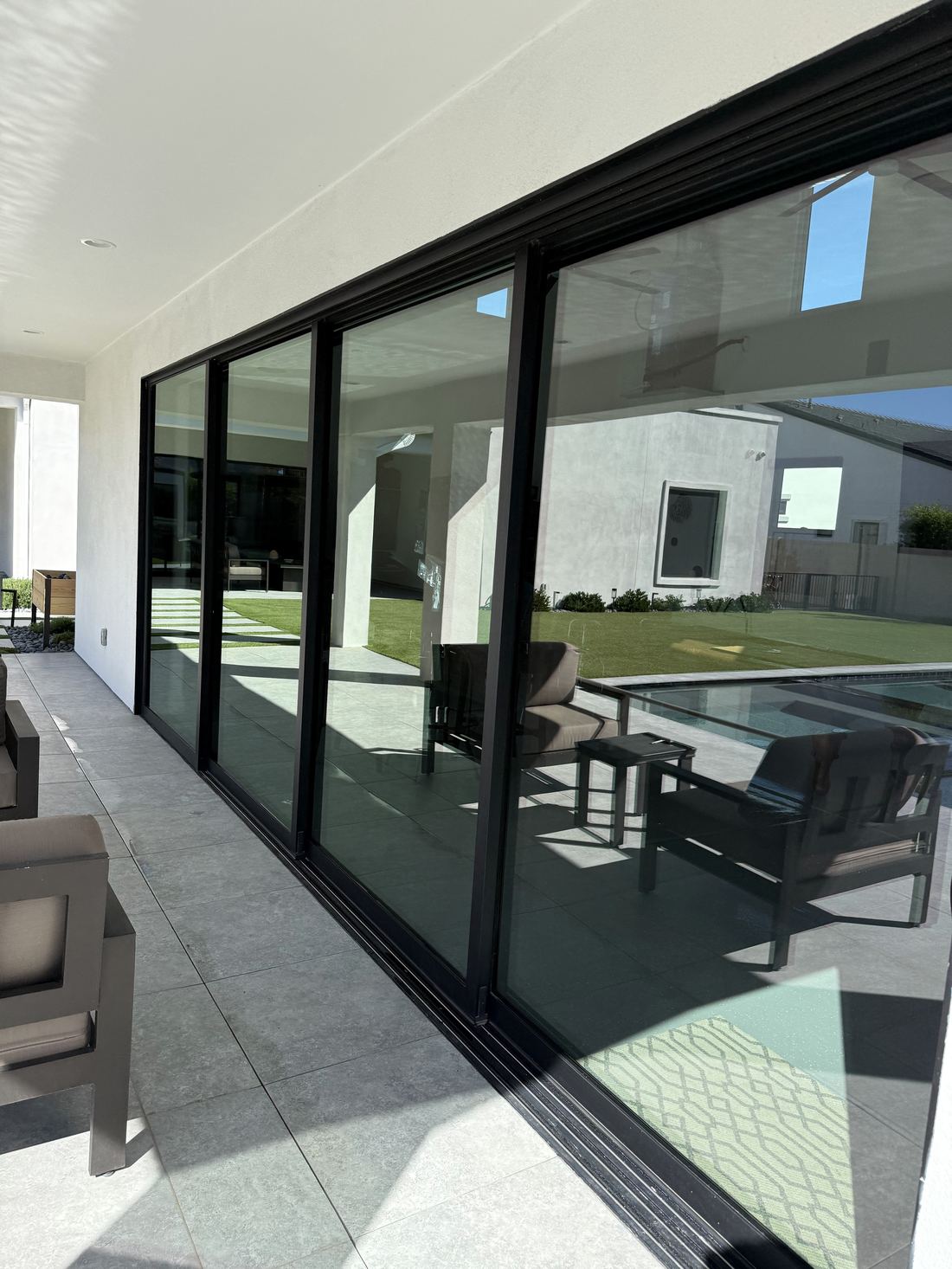 Glass slider and door cleaning in Queen Creek